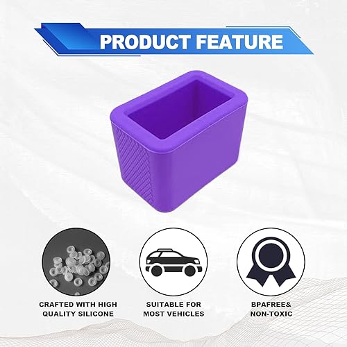 stymart 2PCS Safety Belt Buckle Holder, Silicone Safety Belt Buckle Booster, Keep the Safety Belt Buckle Upright and Stable, Silicone Safety Belt Buckle Booster Suitable for Kids (Black) - Jamouz