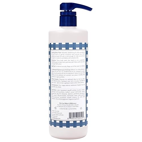 Noodle & Boo Soothing Baby Body Wash for Gentle Baby Care - Jamouz