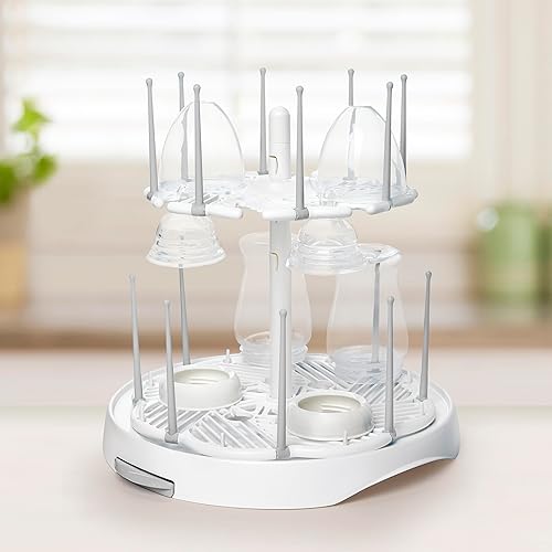 Munchkin® High Capacity Drying Rack for Baby Bottles and Accessories, White - Jamouz