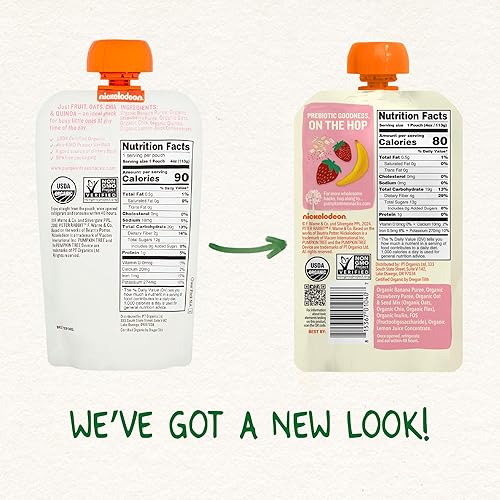 Pumpkin Tree Organics Super Oats & Seeds, Banana & Strawberry, 4 Ounce (Pack of 10) - Jamouz