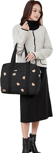 Diaper Bag Tote with Insulated Pockets and Stroller Hooks for Travel - Jamouz