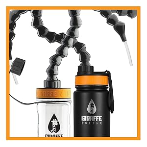 Giraffe Bottle Hands Free Hydration Tower Neck