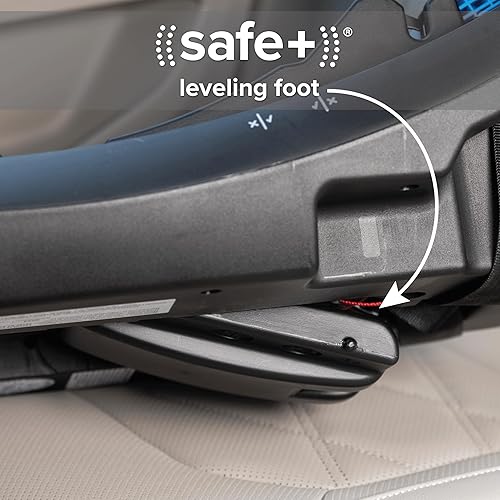 Diono LiteClik30 XT SafePlus Infant Car Seat and Base, Rear-Facing for Infants 4-30lbs, SafePlus Engineering, with Infant Insert, UPF 50+ Sunshade (Pink Cotton Candy) - Jamouz