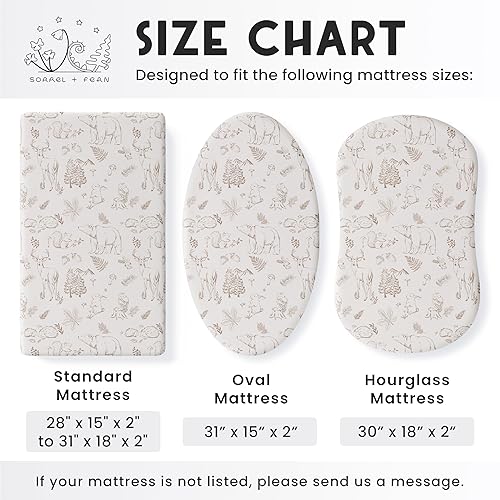 Baby Changing Pad Cover 2-Pack for Girls (Fleurette) - Premium Fitted Sheets Baby Diaper Changing Table Cover - Buttery Soft Cotton Blend - Jamouz