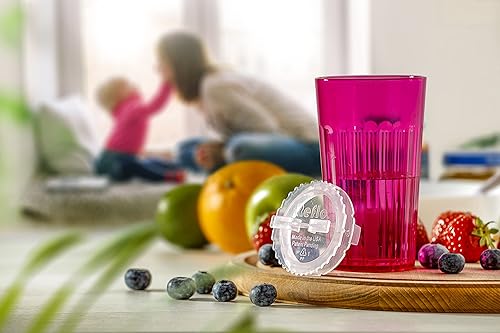 BUNDLE: Reflo Smart Cup (Clear 1-Pack) Open Training Cup, Toddler Cup, 360 Control-Flow, AND free training and use e-guide via QR code on packaging. - Jamouz