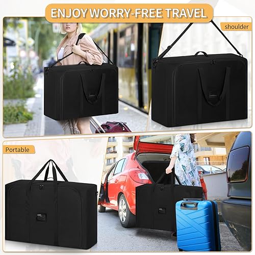 Stroller Bag For Rumbleseat And Bassinet VISTA/CRUZ V2 Stroller Travel Bag Heavy Duty Gate Check Stroller Bag With Delectable Shoulder Strap - Jamouz