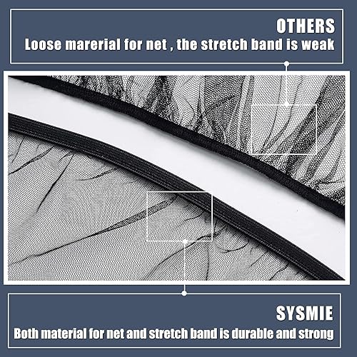 Mosquito Net for Baby Car Seats – Infant Car Seat Insect Mesh Net with Zipper - Universal Fit, Premium Quality: Machine Washable - Gray - Jamouz