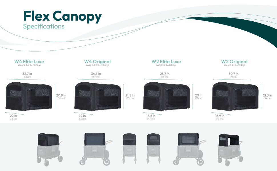 flex canopy tadem stroller