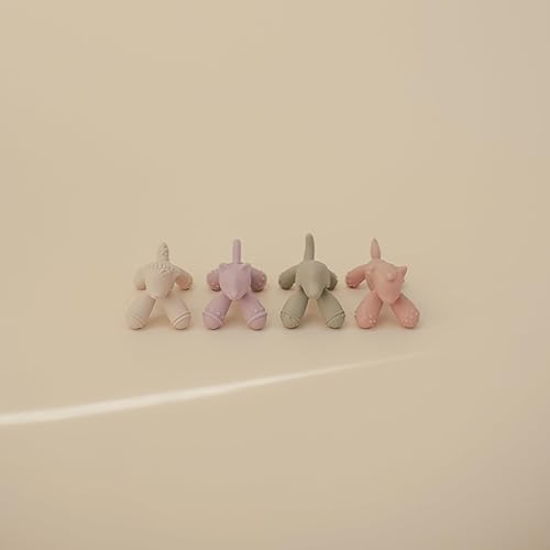 mushie Silicone Baby Teether Toy | Pretzel - Jamouz