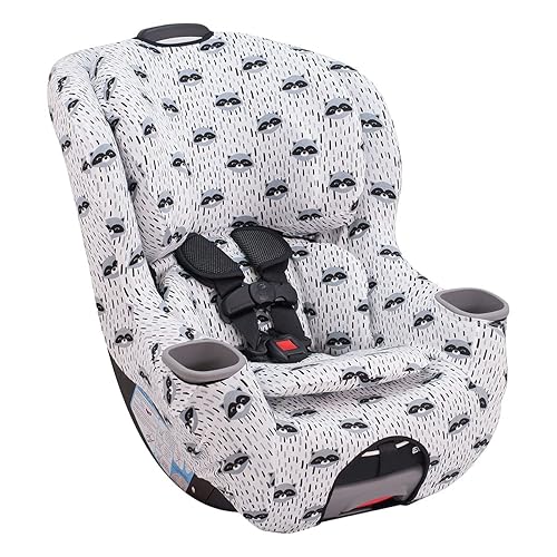 JYOKO Kids Cover Liner for car seat Compatible with Graco Extend2fit, 100% Cotton Made (Raccoon) - Jamouz