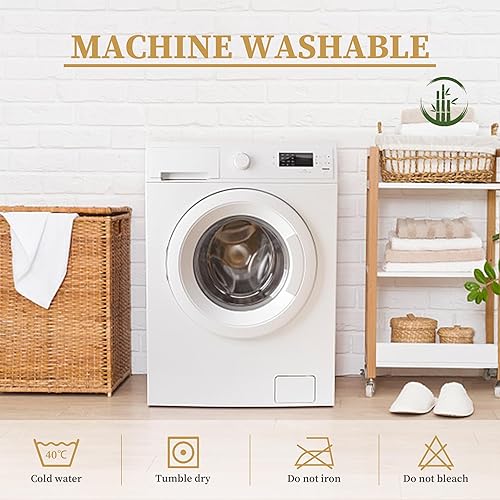 Safe and Sound 2 Pack Bamboo Viscose Crib Mattress Protector, Waterproof Quilted Crib Mattress Pads, Soft Breathable Bamboo Viscose Rayon Baby Mattress Cover (28x52 Inches, Bamboo Viscose) - Jamouz