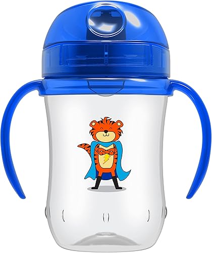 Dr. Brown's Transition Sippy Cup with Soft Spout - Blue - 6oz - 6m+ - Jamouz