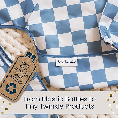 Tiny Twinkle Portable Diaper Changing Pad, Foldable Waterproof Baby Change Pad for Newborn Girl & Boy with Smart Wipes Pocket (Beige Checkers) - Jamouz