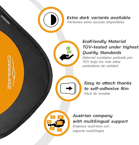 Car Window Shade for Baby with Certified UV-Protection 2 Pack - 20'x12' - Jamouz