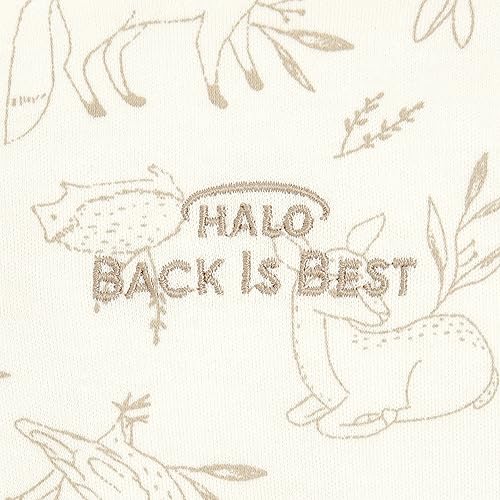 HALO 100% Cotton Sleepsack Swaddle, 3-Way Adjustable Wearable Blanket, TOG 1.5, Baby Blue, Newborn, 0-3 Months - Jamouz