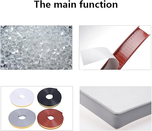 U-Shape Edge Banding, 16.4ft Self Adhesive Veneer Edging,TPE Flexible Furniture Edge Protector for Cabinet Repair Furniture Restoration (20MM, White) - Jamouz