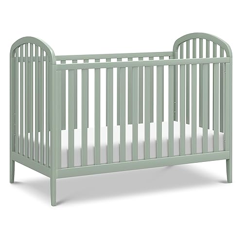 DaVinci, Beau 3-in-1 Convertible Crib in Light Sage, GREENGUARD Gold Certified - Jamouz