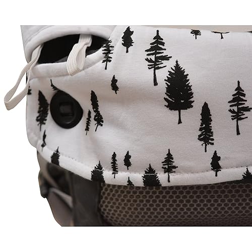 Baby Carrier Cover Organic Cotton Drool Teething Pads Fit Ergobaby All Carriers - Jamouz