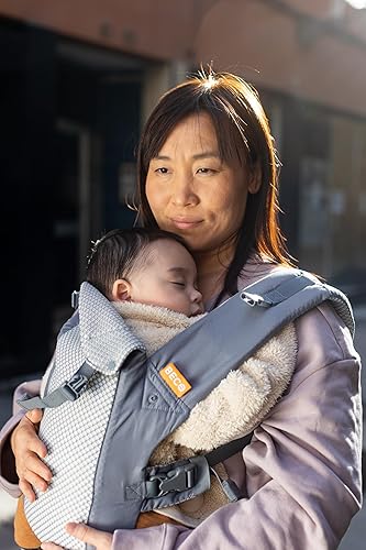 Beco Baby Carrier Gemini Newborn to Toddler-Front, Back and Hip Seat Carrier,Baby Carrier Backpack & Baby Front Carrier with Adjustable Seat,Ergonomic Baby Holder 7-35lbs (Grey) - Jamouz