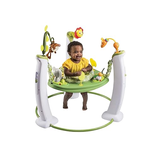 Evenflo Exersaucer Activity Center, Safari Friends, Safari Friends,Less than 18 months - Jamouz