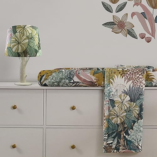 Levtex Baby - Trail Mix Table Lamp and Shade - White Tree with Grey Shade Lamp - Nursery Accessories - Measurements: 16 in. high and 8 in. Diameter - Jamouz