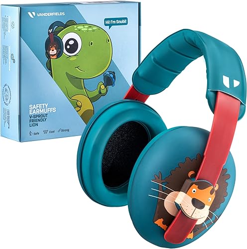 Vanderfields Baby Ear Protection Noise Cancelling Headphones for Babies, Toddlers, Infants 3 months to 2 years - Jamouz