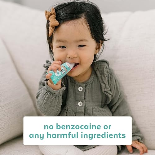 Wink Well Baby Teething Relief for Infants and Kids, Cooling, Soothing Natural Gel for Sore Gums and Other Teething Discomfort, May Be Used As A Toddler Training Toothpaste (15 ml) - Jamouz