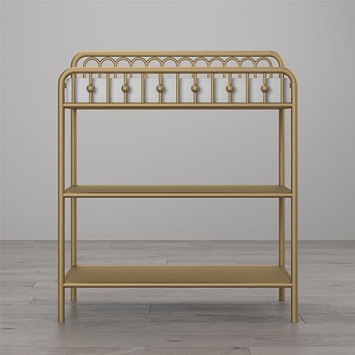 Little Seeds Monarch Hill Ivy Metal Changing Table, Gold - Jamouz
