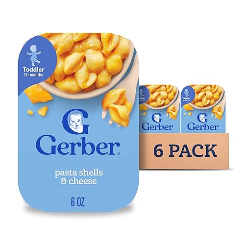 Gerber Mealtime for Toddler Mashed Potatoes & Gravy with Roasted Chicken & Carrots, 6.6 Ounce (Pack of 8) - Jamouz