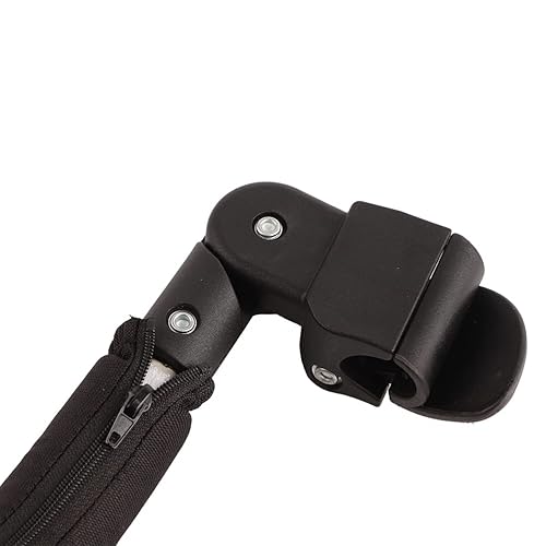 Universal Baby Stroller Guardrail Armrest Adjustable Baby Bumper Bar Stroller Accessories Adjustable Baby Bumper Bar (Black) - Jamouz