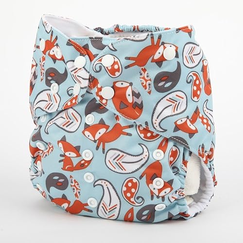 2 to 7 Years Old Junior Big Cloth Diaper Pocket Reusable Baby Kids Toddler (Be Brave) - Jamouz