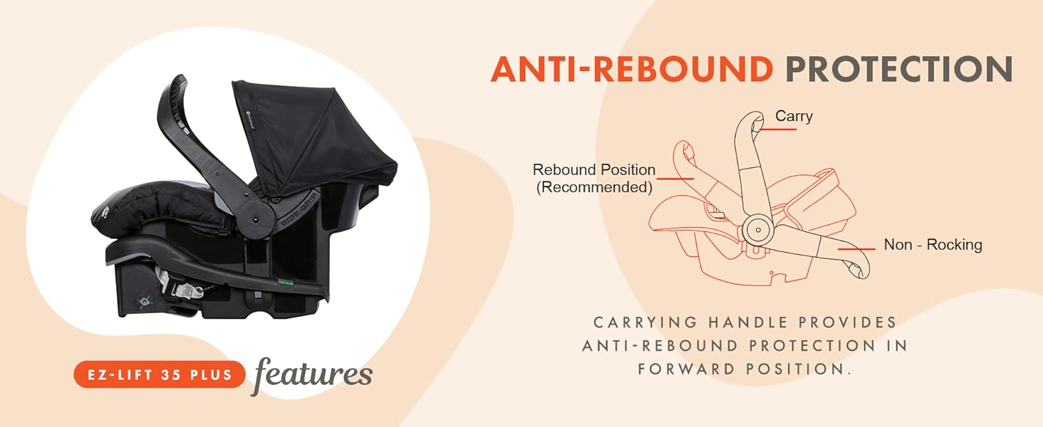 EZ-Lift 35 PLUS Infant Car Seat Features 2