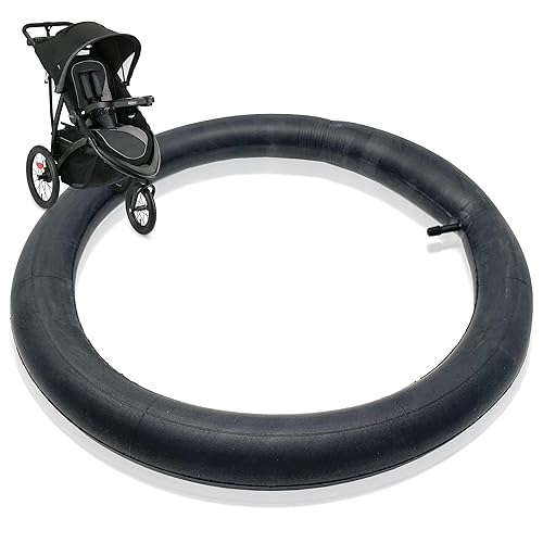 Graco Stroller Tire Tube Replacement - [Rear Wheels] 16'x1.75' Inner Tube for Graco Jogging Strollers - Wayfinder, Alterrain, Revolution Flex/Pro/SE, Strides, Ironman & All Duallie Joggers - Jamouz