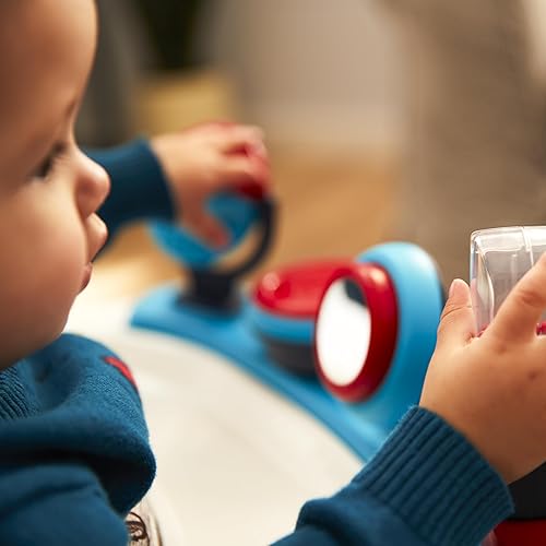 Safety 1st Ready, Set, Walk Dx Developmental Baby Walker with Wheels, Baby Toys, Nantucket - Jamouz