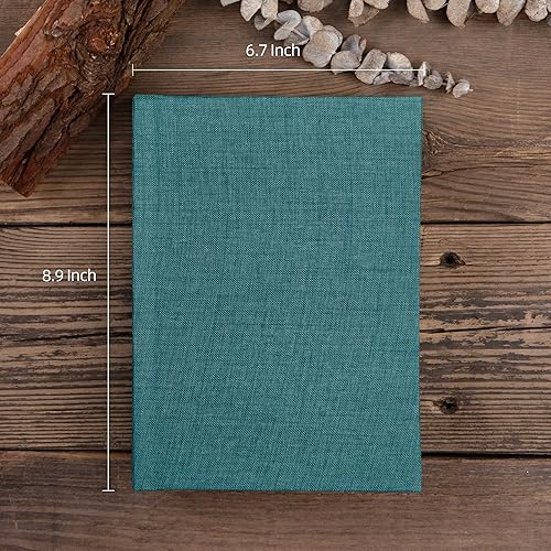 Small 4x6 Photo Album with Writing Space Holds 30 Photos Ideal for Wedding Theme-Album and Baby Photo Album (Beige) - Jamouz
