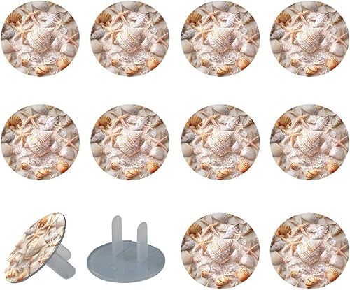 12 PCS Baby Child Proofing Outlet Covers, Electrical Safety Socket Protection Caps for 2-Prong Power Wall Plate Pure Black, czbhg-001 - Jamouz