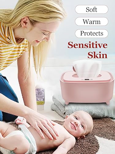 Wipe Warmer - 2025 New Premium Baby Wet Wipes Dispenser, Baby Wipe Warmer for Home Use - Essential Calentador De Wipes para Bebes - Travel Friendly with Direct Plug-in Power Supply - Jamouz