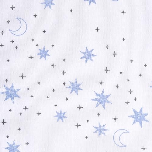 HALO 100% Cotton Sleepsack Swaddle, 3-Way Adjustable Wearable Blanket, TOG 1.5, Baby Blue, Newborn, 0-3 Months - Jamouz