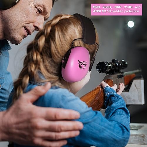 Noise Cancelling Headphones for Kids, Adjustable Baby Ear Protection Earmuffs with Ergonomic Design - Jamouz