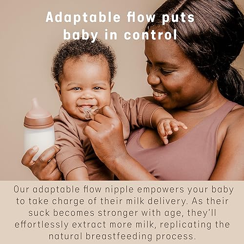 Suavinex Zero.Zero Medium Flow Asymmetrical Silicone Nipple, 2 Pack (3m+), Fair - Jamouz