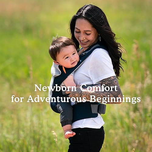 Beco Baby Carrier Gemini Newborn to Toddler-Front, Back and Hip Seat Carrier,Baby Carrier Backpack & Baby Front Carrier with Adjustable Seat,Ergonomic Baby Holder 7-35lbs (Grey) - Jamouz