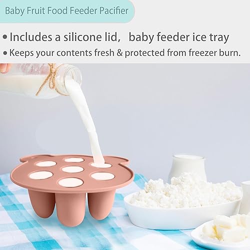 Baby Food Freezer Tray and Teething Popsicle Molds – The Perfect Solution for Your Little One's Teething and Feeding Needs - Jamouz