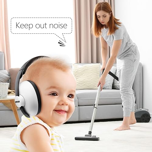 Baby Ear Protection Noise Cancelling Headphones for Babies for 3 Months to 3 Years (Blue) - Jamouz