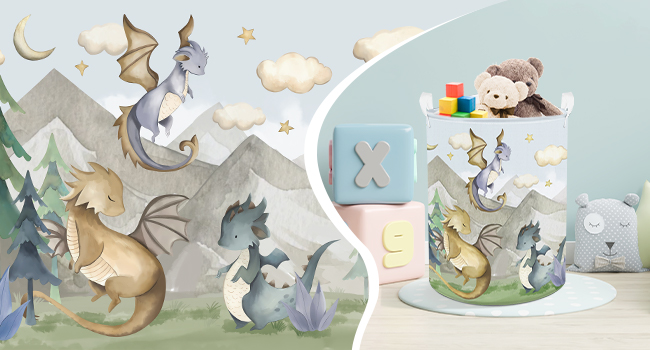 Rocket Space Laundry Basket