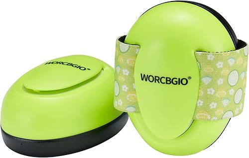 Infant Ear Protection Noise Cancelling Baby Ear Muffs, Toddler Hearing Protection with Adjustable Elastic Headband - Jamouz