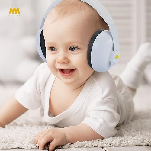 Mumba Baby Ear Protection Noise Cancelling Headphones for Babies and Toddlers Baby Earmuffs - Ages 3-24+ Months - Jamouz