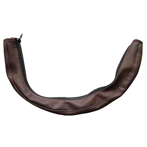 MINILUJIA Baby Stroller Armrest Bumper Handlebar Sleeve Cover Universal Handle Cover DustProof Protect PU Leather Case with Removable Zipper Black - Jamouz