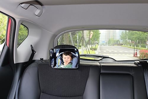 Jolly Jumper Driver's Baby Mirror - Carbon Black (Pack of 2) - Jamouz