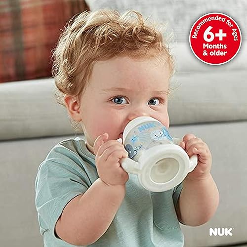 NUK Learner Cup, 6+ Months, Timeless Collection,  Exclusive, 5 Oz, Pack of 2 – BPA Free, Spill Proof Sippy Cup - Jamouz