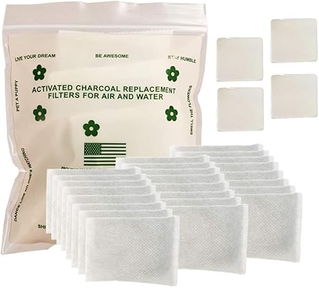 Green Piece® 12 Pack - Overstuffed - All-Natural Baby Diaper Pail Deodorizer | Activated Charcoal Air Purifier Compatible with Diaper Pails, Shoe Closets, Trash Cans, Pets - Made in The USA - Jamouz